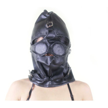 Sex Sm Herramientas Set para Lovers Sex Hat con máscara de ojo Sex Pleasure Usando Adult Sex Head Mask